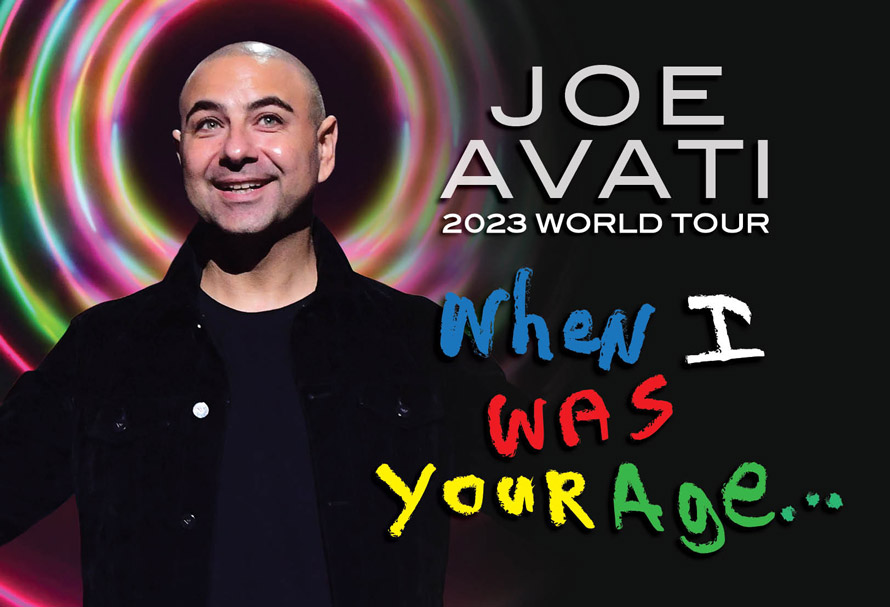 Joe Avati 'When I Was Your Age' World Tour Clocktower Centre