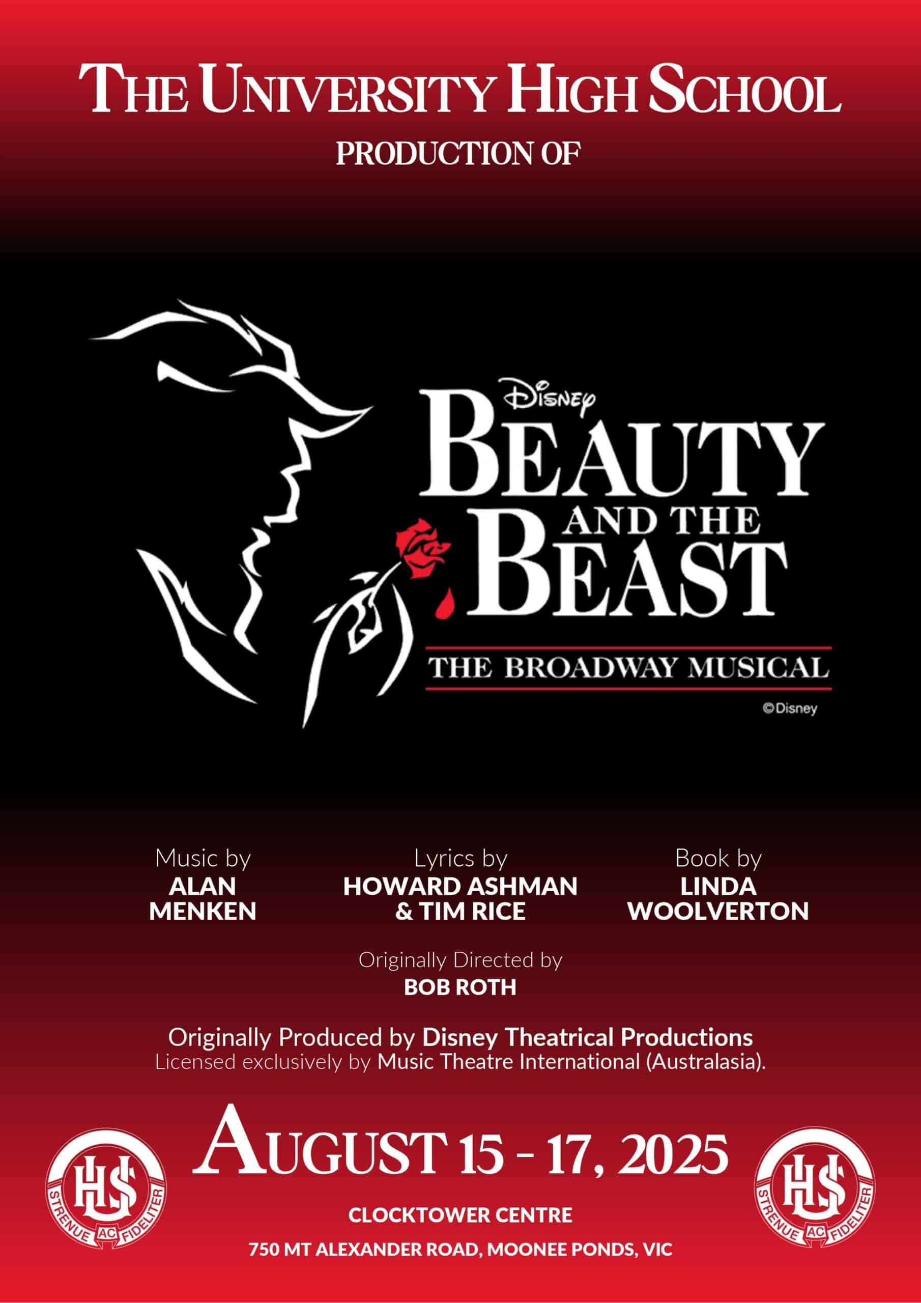 Beauty and the Beast Promotional Poster A3