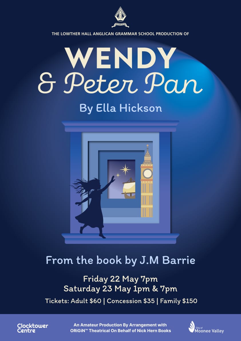 Lowther Hall Wendy and Peter Pan Hero